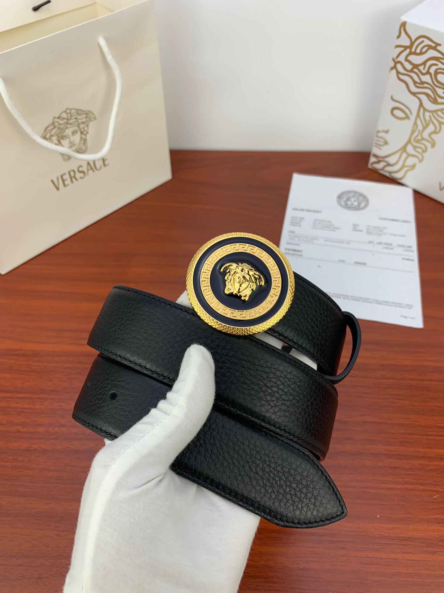 Cheap Versace AAA Belts #796134 Replica Wholesale [$60.00 USD] [ITEM ...