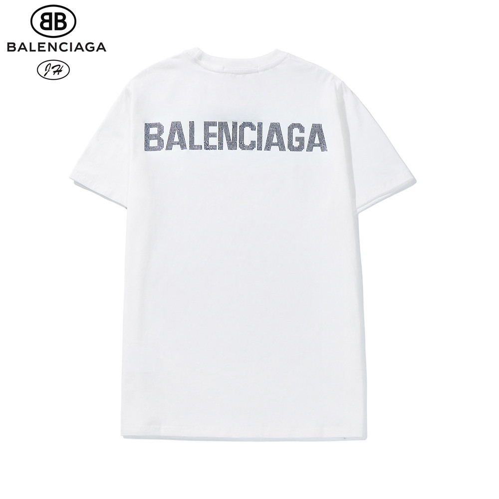 Cheap Balenciaga T-Shirts Short Sleeved O-Neck For Men #798408 Replica ...