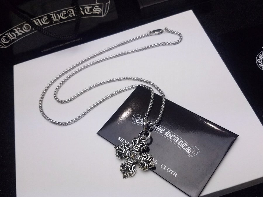 Cheap Chrome Hearts Necklaces #801439 Replica Wholesale [$39.00 USD ...