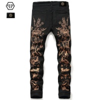 Cheap Philipp Plein PP Jeans For Men #794783 Replica Wholesale [$54.00 USD] [ITEM#794783] on Replica Philipp Plein PP Jeans