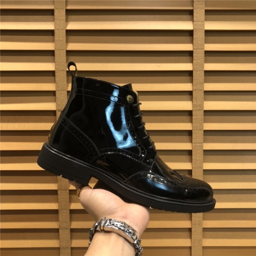 Cheap Versace Boots For Men #805687 Replica Wholesale [$115.00 USD] [ITEM#805687] on Replica Versace Boots