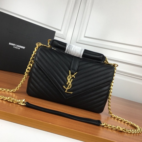 Cheap Yves Saint Laurent YSL AAA Messenger Bags For Women #806298 Replica Wholesale [$92.00 USD] [ITEM#806298] on Replica Yves Saint Laurent YSL AAA Messenger Bags