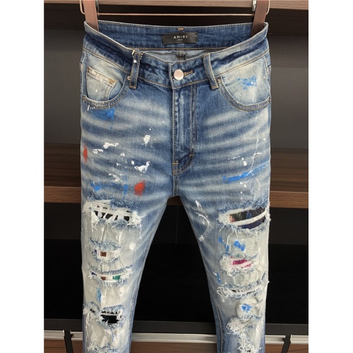 Cheap Amiri Jeans For Men #806718 Replica Wholesale [$60.00 USD] [ITEM#806718] on Replica Amiri Jeans