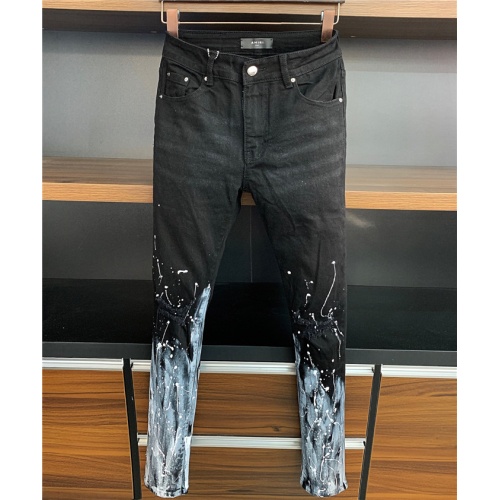 Cheap Amiri Jeans For Men #806720 Replica Wholesale [$56.00 USD] [ITEM#806720] on Replica Amiri Jeans