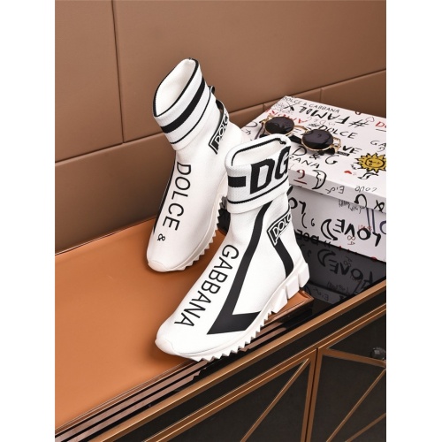 Cheap Dolce &amp; Gabbana D&amp;G Boots For Men #808141 Replica Wholesale [$72.00 USD] [ITEM#808141] on Replica Dolce &amp; Gabbana D&amp;G Boots