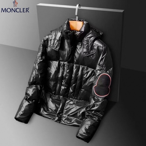 Cheap Moncler Down Feather Coat Long Sleeved For Men #808797 Replica Wholesale [$128.00 USD] [ITEM#808797] on Replica Moncler Down Feather Coat