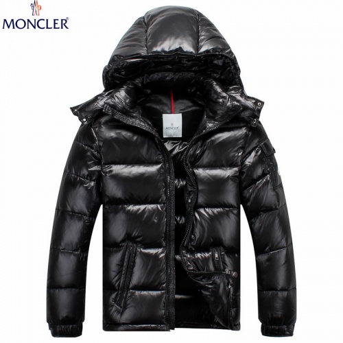 Cheap Moncler Down Feather Coat Long Sleeved For Men #808801 Replica Wholesale [$125.00 USD] [ITEM#808801] on Replica Moncler Down Feather Coat