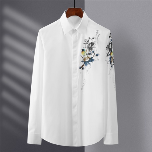 Cheap Dolce &amp; Gabbana D&amp;G Shirts Long Sleeved For Men #809053 Replica Wholesale [$80.00 USD] [ITEM#809053] on Replica Dolce &amp; Gabbana D&amp;G Shirts