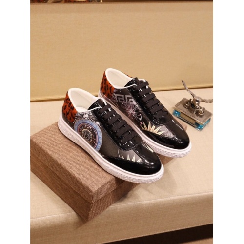 Cheap Versace Casual Shoes For Men #810176 Replica Wholesale [$76.00 USD] [ITEM#810176] on Replica Versace Casual Shoes