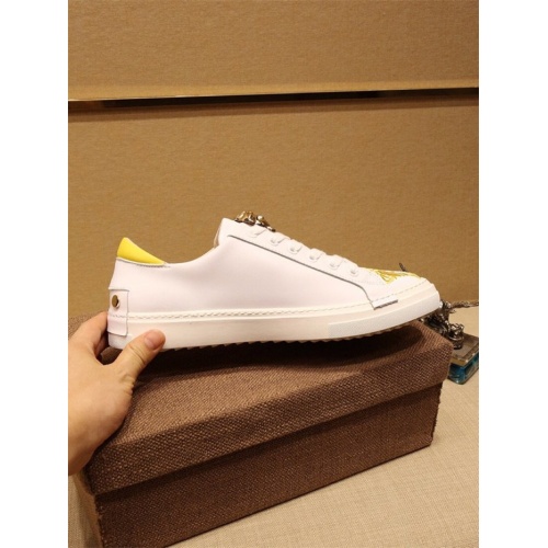 Cheap Versace Casual Shoes For Men #810184 Replica Wholesale [$76.00 USD] [ITEM#810184] on Replica Versace Casual Shoes
