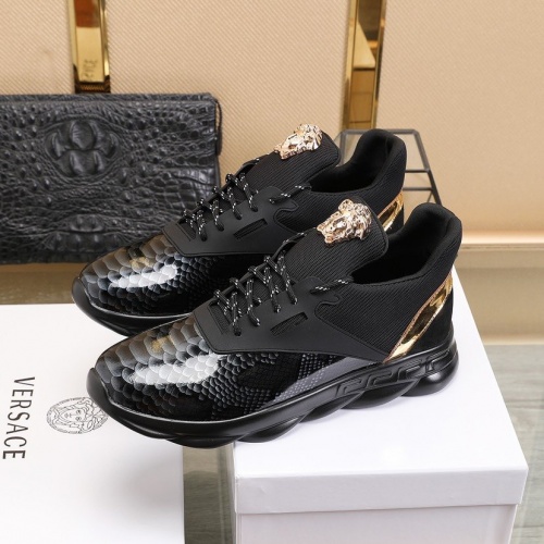 Cheap Versace Casual Shoes For Men #810213 Replica Wholesale [$80.00 USD] [ITEM#810213] on Replica Versace Casual Shoes