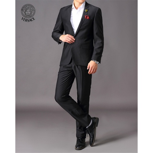 Cheap Versace Two-Piece Suits Long Sleeved For Men #810558 Replica Wholesale [$88.00 USD] [ITEM#810558] on Replica Versace Suits
