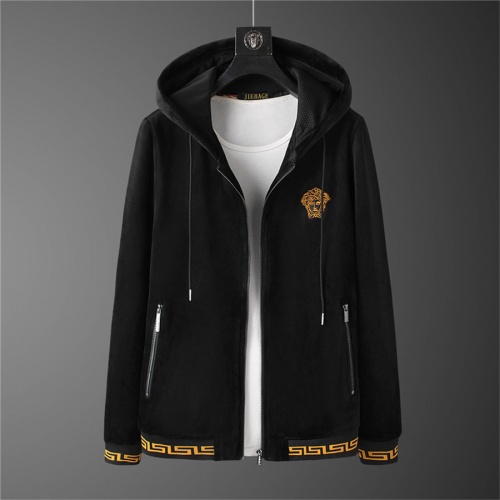 Cheap Versace Tracksuits Long Sleeved For Men #810589 Replica Wholesale [$98.00 USD] [ITEM#810589] on Replica Versace Tracksuits