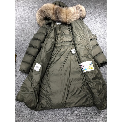 Cheap Moncler Down Feather Coat Long Sleeved For Women #810814 Replica Wholesale [$231.00 USD] [ITEM#810814] on Replica Moncler Down Feather Coat