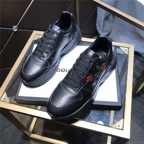 Cheap Dsquared2 Casual Shoes For Men #811120 Replica Wholesale [$105.00 USD] [ITEM#811120] on Replica Dsquared2 Shoes