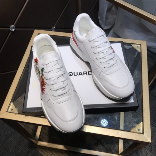 Cheap Dsquared2 Casual Shoes For Men #811121 Replica Wholesale [$105.00 USD] [ITEM#811121] on Replica Dsquared2 Shoes
