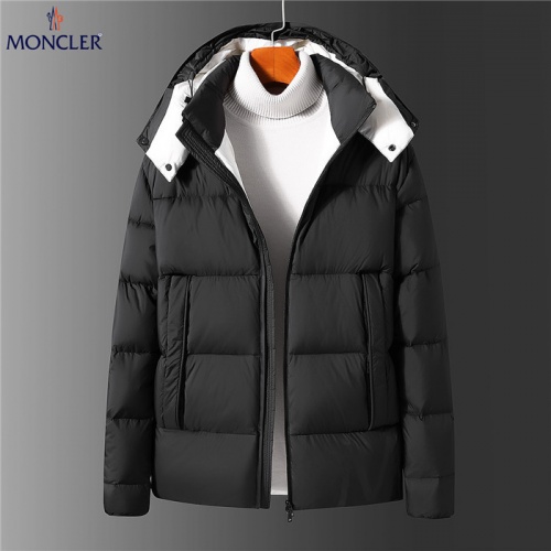 Cheap Moncler Down Feather Coat Long Sleeved For Men #811646 Replica Wholesale [$155.00 USD] [ITEM#811646] on Replica Moncler Down Feather Coat