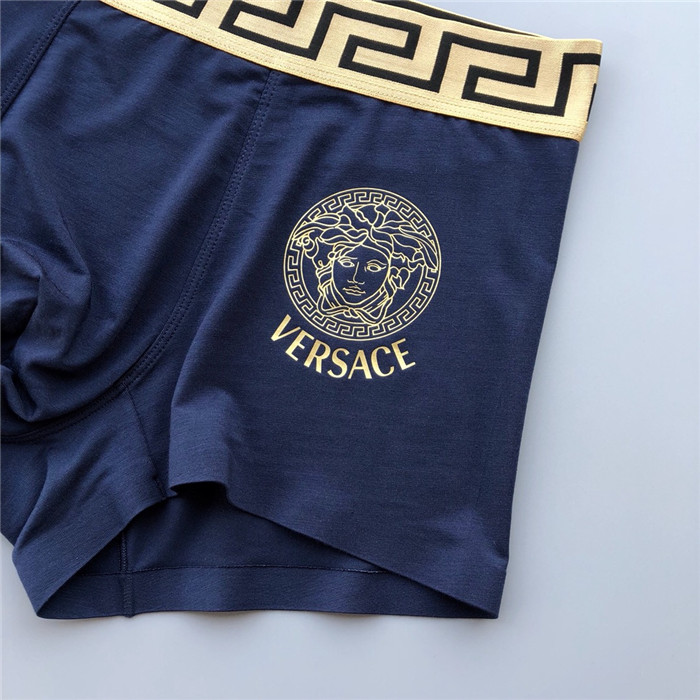 red versace shorts