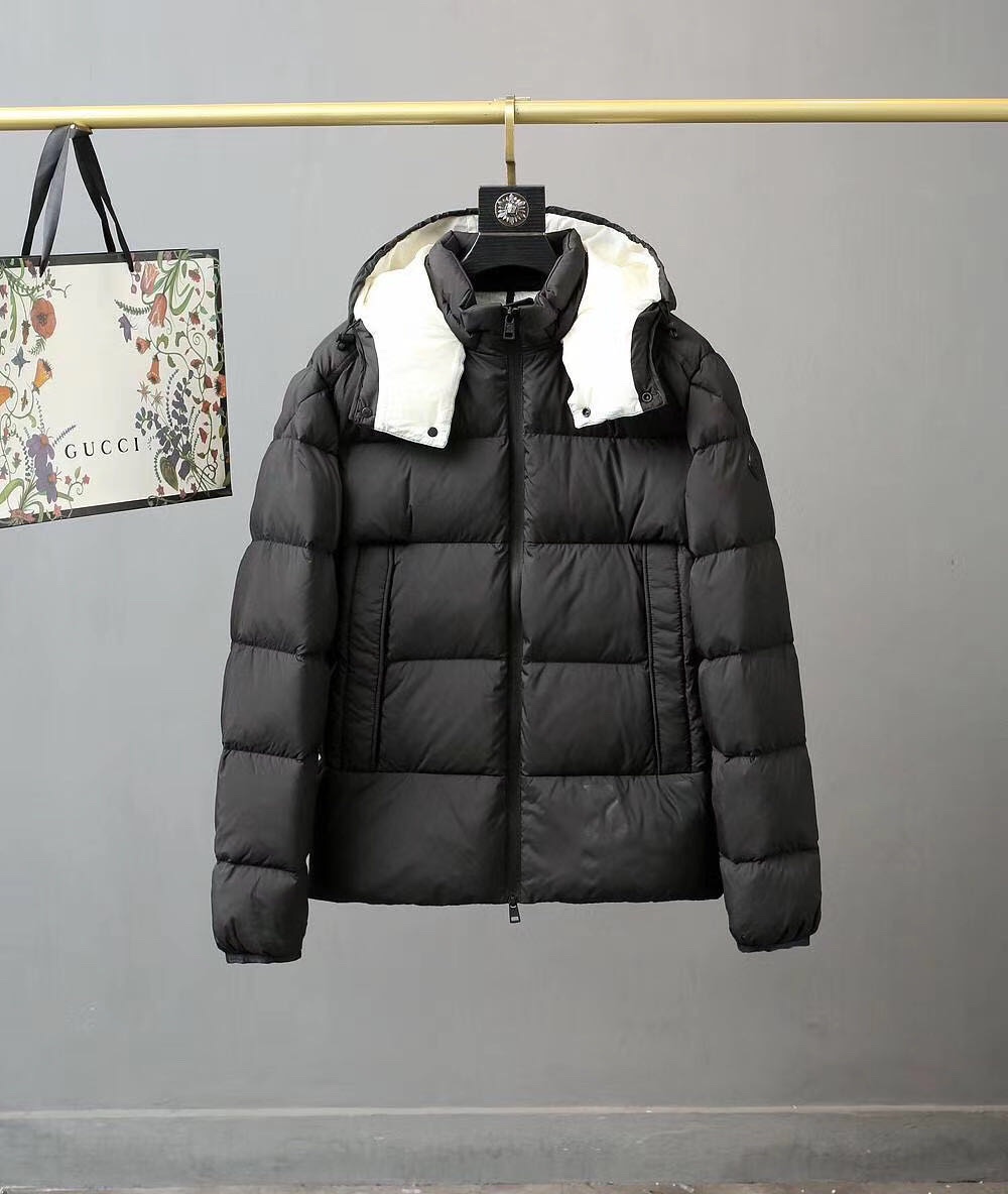 Cheap Moncler Down Feather Coat Long Sleeved For Men #810781 Replica ...