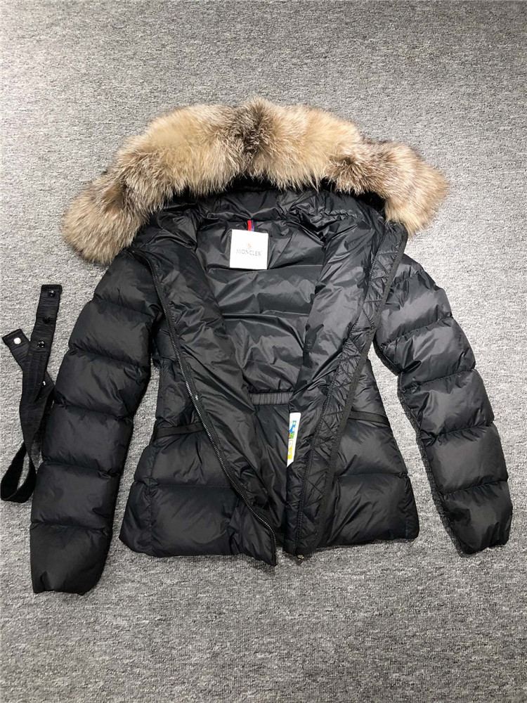 Cheap Moncler Down Feather Coat Long Sleeved For Women #810819 Replica ...