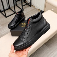 Cheap Prada High Tops Shoes For Men #811688 Replica Wholesale [$80.00 USD] [ITEM#811688] on Replica Prada High Top Shoes