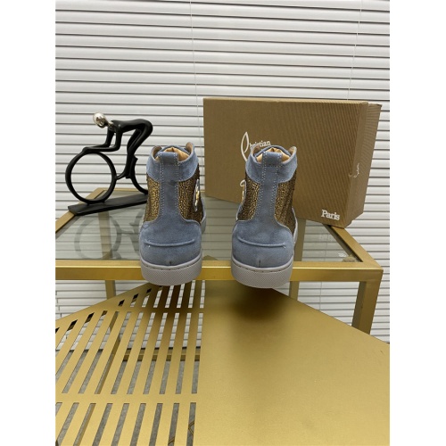 Cheap Christian Louboutin High Tops Shoes For Women #812865 Replica Wholesale [$98.00 USD] [ITEM#812865] on Replica Christian Louboutin High Top Shoes