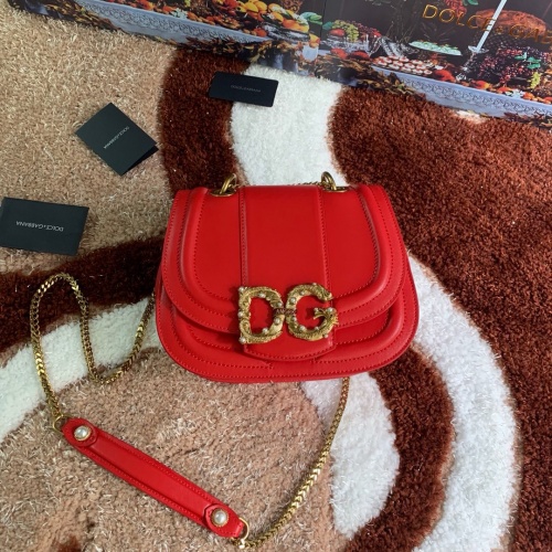 Cheap Dolce &amp; Gabbana D&amp;G AAA Quality Messenger Bags For Women #813787 Replica Wholesale [$182.00 USD] [ITEM#813787] on Replica Dolce &amp; Gabbana D&amp;G AAA Quality Messenger Bags