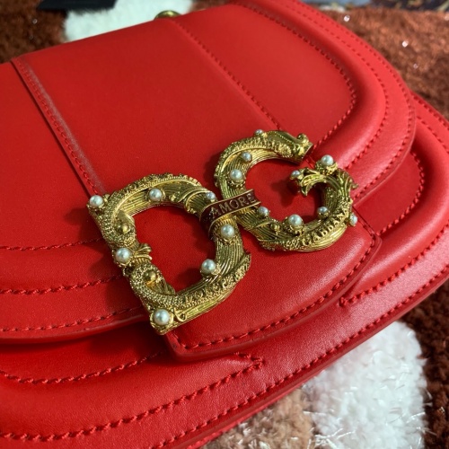 Cheap Dolce &amp; Gabbana D&amp;G AAA Quality Messenger Bags For Women #813787 Replica Wholesale [$182.00 USD] [ITEM#813787] on Replica Dolce &amp; Gabbana D&amp;G AAA Quality Messenger Bags