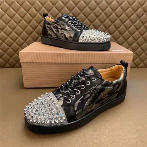 Cheap Christian Louboutin CL Casual Shoes For Men #814554 Replica Wholesale [$88.00 USD] [ITEM#814554] on Replica Christian Louboutin Shoes