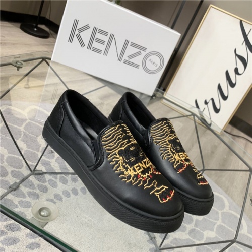 Cheap Kenzo Casual Shoes For Men #814624 Replica Wholesale [$72.00 USD] [ITEM#814624] on Replica Kenzo Casual Shoes