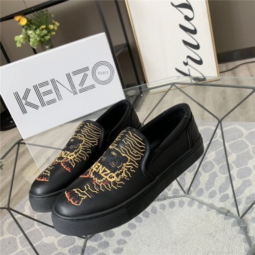 Cheap Kenzo Casual Shoes For Men #814624 Replica Wholesale [$72.00 USD] [ITEM#814624] on Replica Kenzo Casual Shoes
