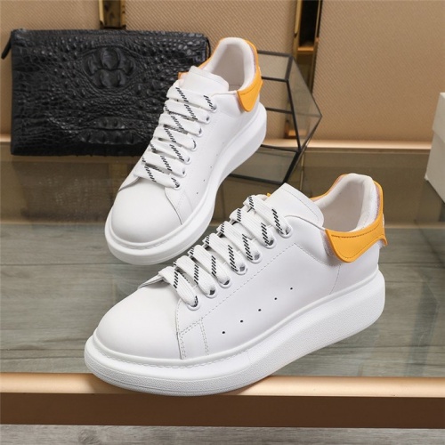 Cheap Alexander McQueen Casual Shoes For Men #814676 Replica Wholesale [$88.00 USD] [ITEM#814676] on Replica Alexander McQueen Casual Shoes