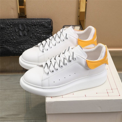 Cheap Alexander McQueen Casual Shoes For Men #814676 Replica Wholesale [$88.00 USD] [ITEM#814676] on Replica Alexander McQueen Casual Shoes