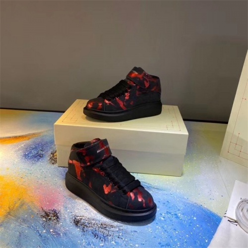 alexander mcqueen high top sneakers womens