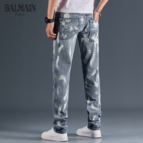 Cheap Balmain Jeans For Men #815591 Replica Wholesale [$48.00 USD] [ITEM#815591] on Replica Balmain Jeans