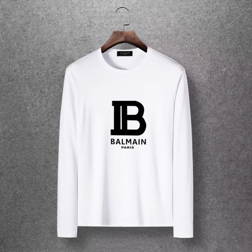 Cheap Balmain T-Shirts Long Sleeved For Men #816522 Replica Wholesale [$27.00 USD] [ITEM#816522] on Replica Balmain T-Shirts