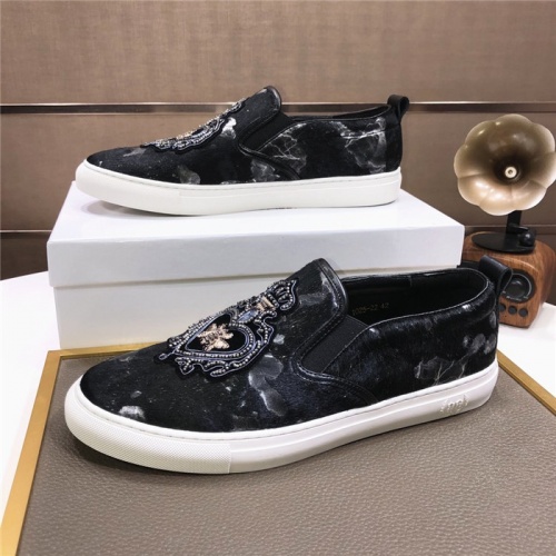 Cheap Dolce &amp; Gabbana D&amp;G Casual Shoes For Men #816713 Replica Wholesale [$80.00 USD] [ITEM#816713] on Replica Dolce &amp; Gabbana D&amp;G Casual Shoes