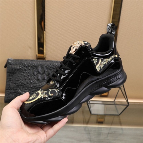 Cheap Versace Casual Shoes For Men #817364 Replica Wholesale [$80.00 USD] [ITEM#817364] on Replica Versace Casual Shoes