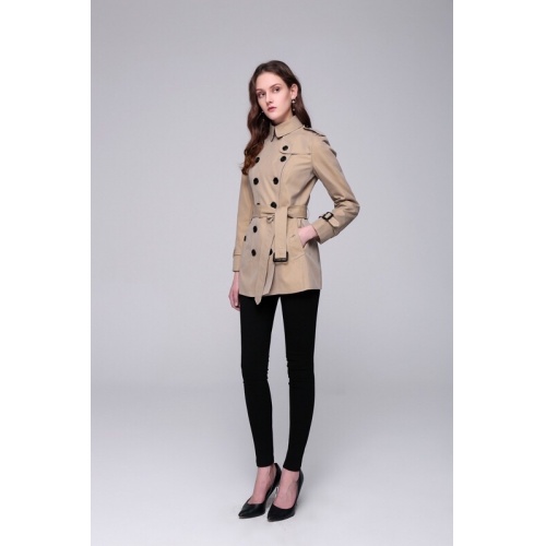 Cheap Burberry Windbreaker Jacket Long Sleeved For Women #818334 Replica Wholesale [$126.00 USD] [ITEM#818334] on Replica Burberry Trench Coat