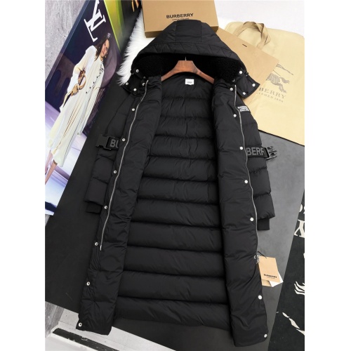 Cheap Burberry Down Feather Coat Long Sleeved For Women #818518 Replica Wholesale [$250.00 USD] [ITEM#818518] on Replica Burberry Down Feather Coat