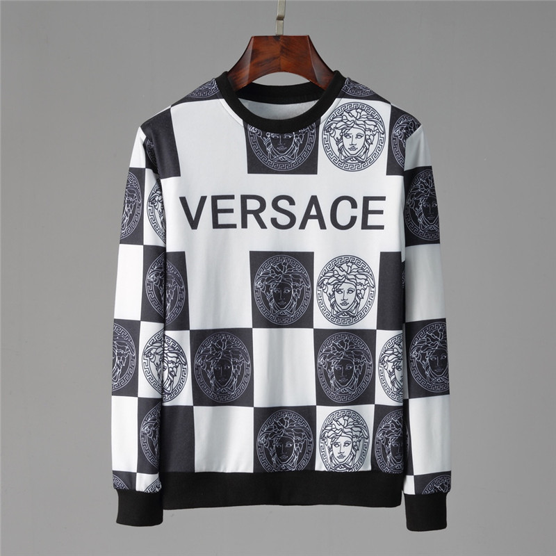 Cheap Versace Tracksuits Long Sleeved O-Neck For Men #813814 Replica ...