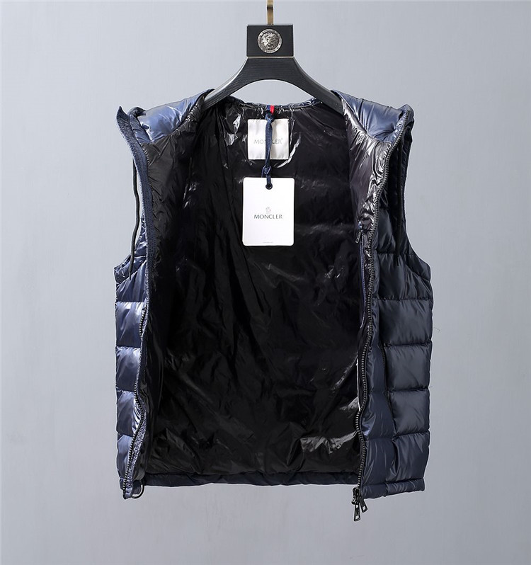 Cheap Moncler Down Vest Sleeveless Zipper For Men #813872 Replica ...