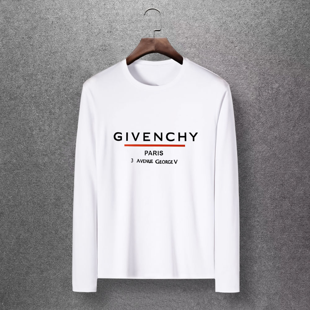 Cheap Givenchy T-Shirts Long Sleeved O-Neck For Men #816846 Replica ...