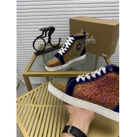 Cheap Christian Louboutin High Tops Shoes For Men #812853 Replica Wholesale [$102.00 USD] [ITEM#812853] on Replica Christian Louboutin High Top Shoes