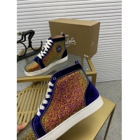 Cheap Christian Louboutin High Tops Shoes For Men #812853 Replica Wholesale [$102.00 USD] [ITEM#812853] on Replica Christian Louboutin High Top Shoes