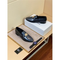 Cheap Versace Leather Shoes For Men #813586 Replica Wholesale [$76.00 USD] [ITEM#813586] on Replica Clearance