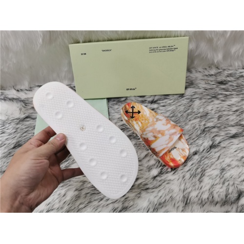 Cheap Off-White Slippers For Women #819217 Replica Wholesale [$48.00 USD] [ITEM#819217] on Replica Off-White Slippers