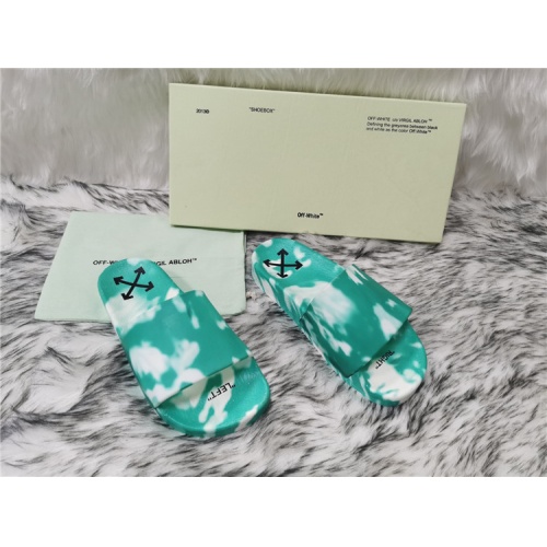 Cheap Off-White Slippers For Women #819220 Replica Wholesale [$48.00 USD] [ITEM#819220] on Replica Off-White Slippers