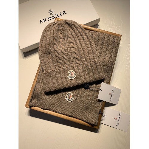 Cheap Moncler Scarf &amp; Hat Set #820818 Replica Wholesale [$45.00 USD] [ITEM#820818] on Replica Moncler Scarf