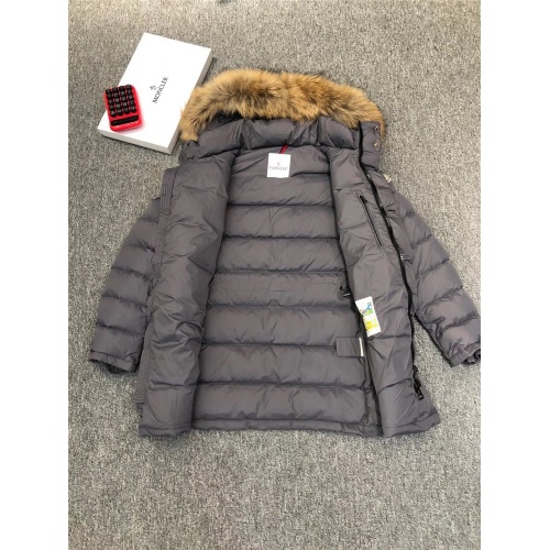 Cheap Moncler Down Feather Coat Long Sleeved For Men #821577 Replica Wholesale [$211.00 USD] [ITEM#821577] on Replica Moncler Down Feather Coat